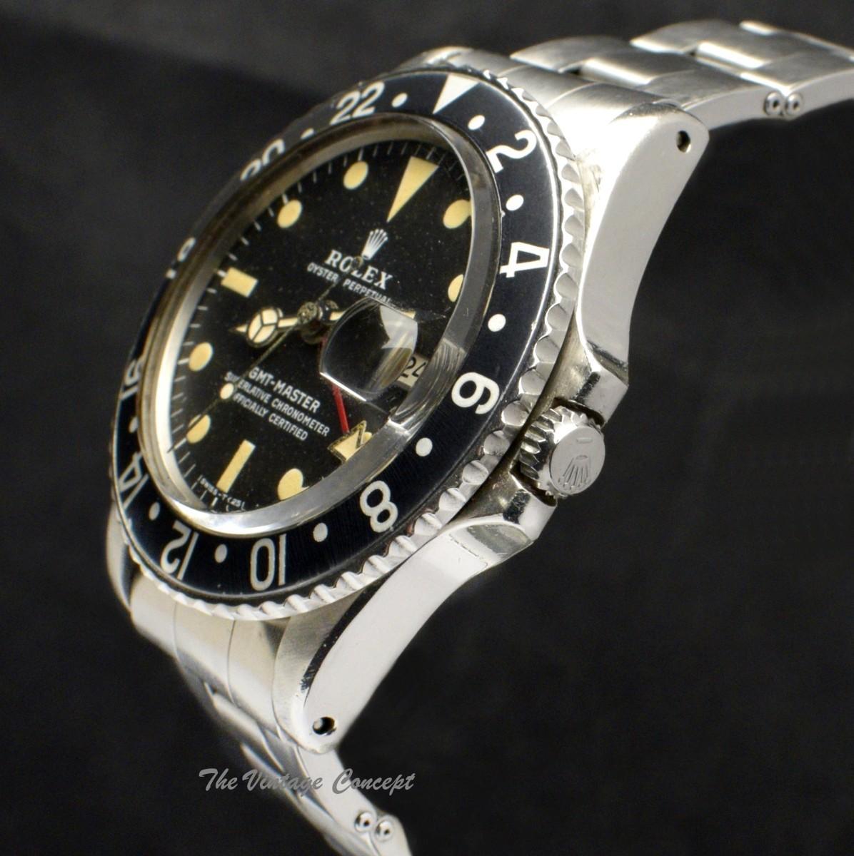 Rolex Steel GMT-Master Matte Dial 1675 (SOLD)