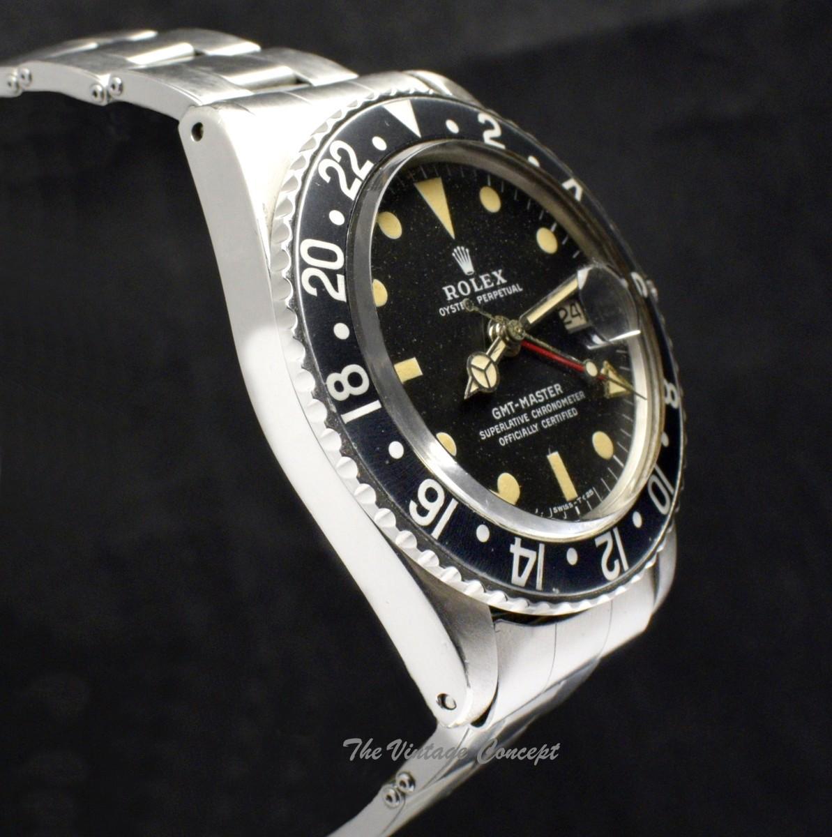 Rolex Steel GMT-Master Matte Dial 1675 (SOLD)