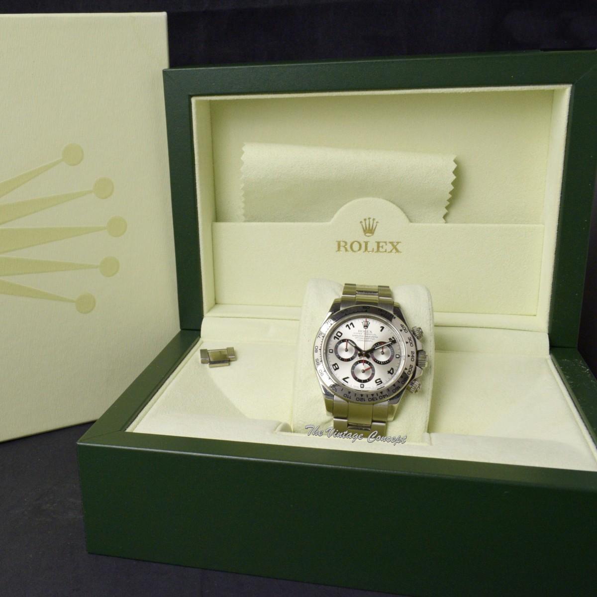 Rolex Daytona Cosmograph White Gold Racing Dial 116509  (SOLD)