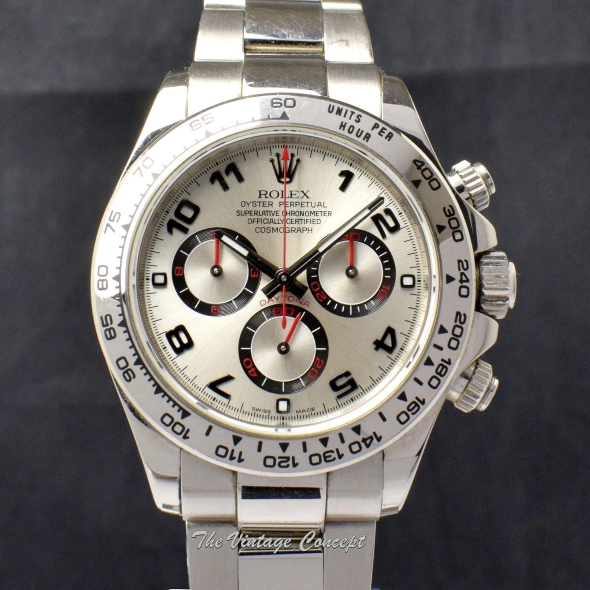 Rolex Daytona Cosmograph White Gold Racing Dial 116509  (SOLD)