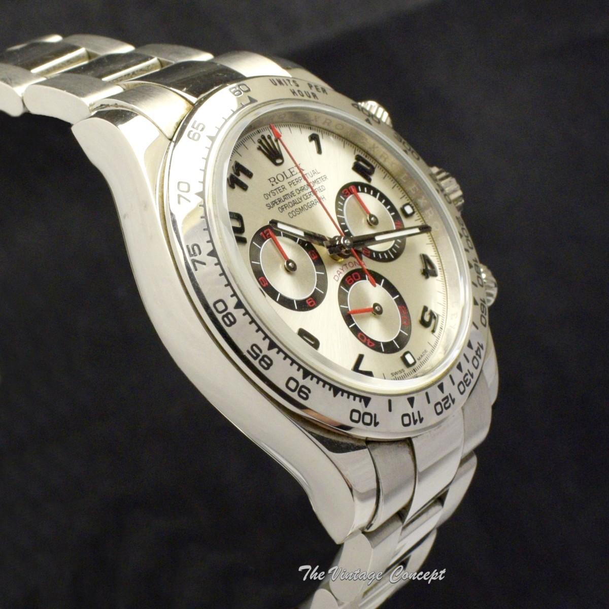 Rolex Daytona Cosmograph White Gold Racing Dial 116509  (SOLD)