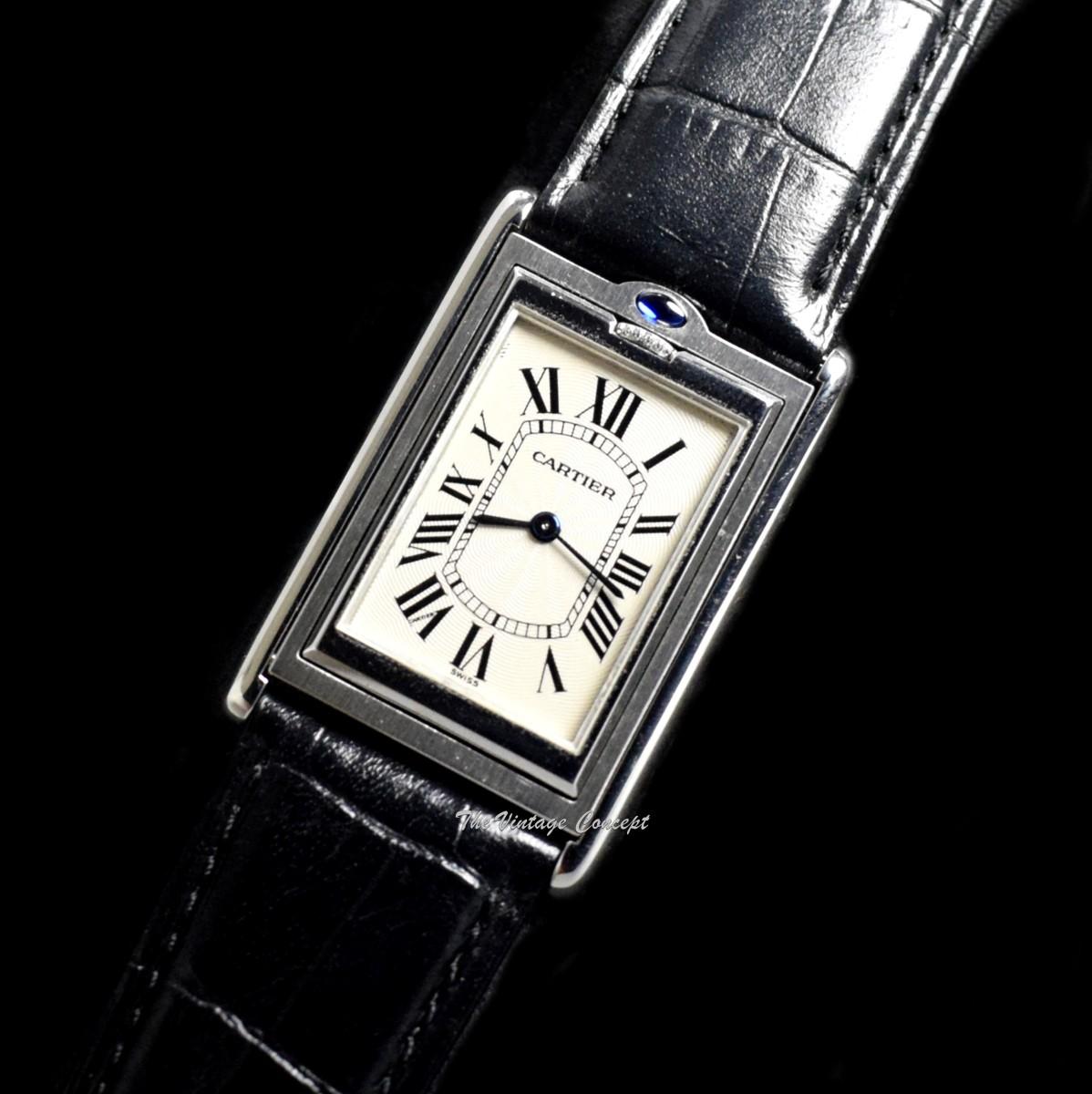 Cartier Tank Basculante 2390 Manual Wind w/ Cartier Paper  (SOLD)