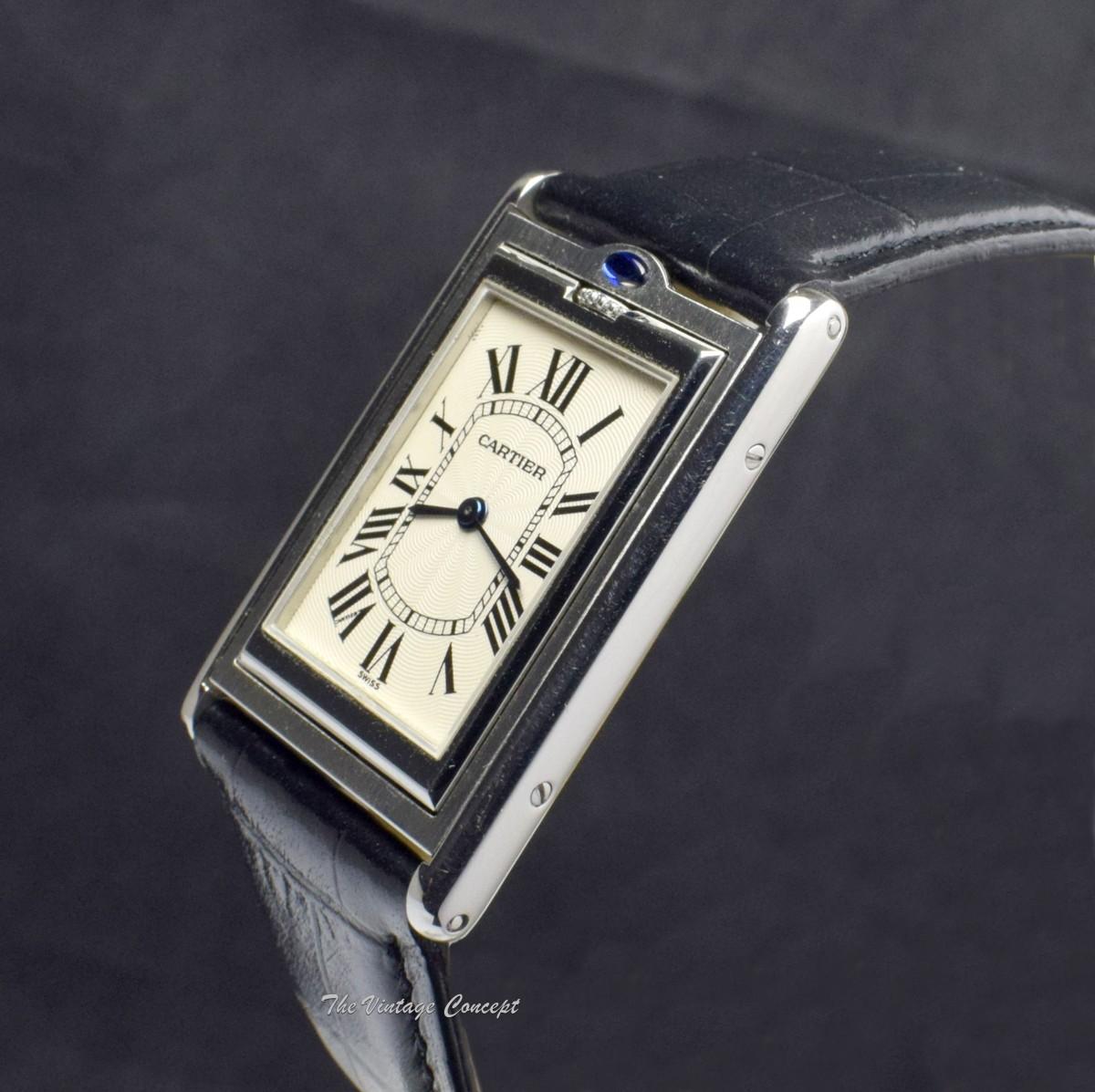 Cartier Tank Basculante 2390 Manual Wind w/ Cartier Paper  (SOLD)