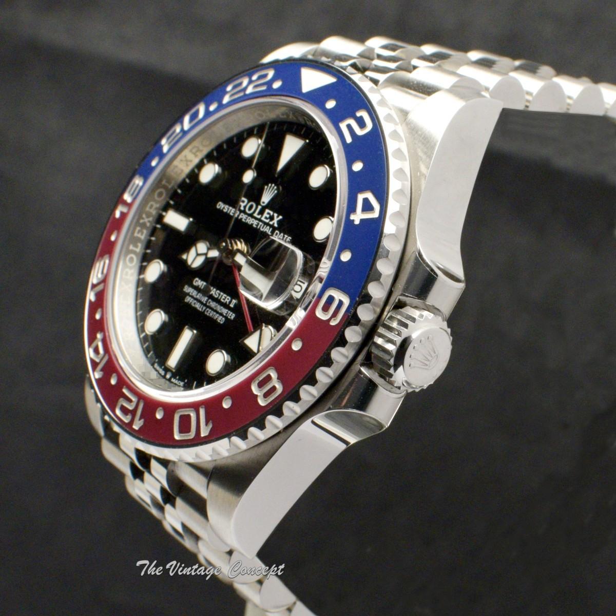 2018 Brand New Unworn NOS Rolex GMT-Master II Pepsi 126710BLRO w/ Jubilee Bracelet (Full Set) (SOLD)