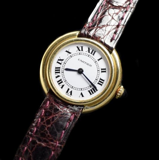 Cartier 18K Yellow Gold Vendome Paris Dial Manual Wind 67080  (SOLD)