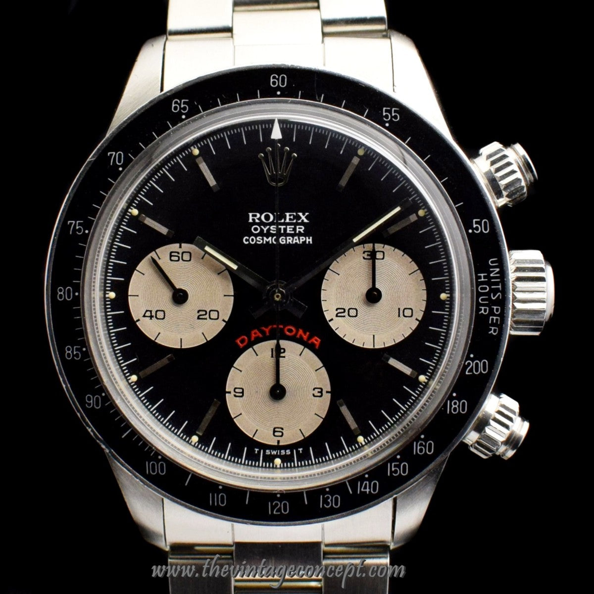 Rolex Daytona Black Dial Big Red 6263 (SOLD)