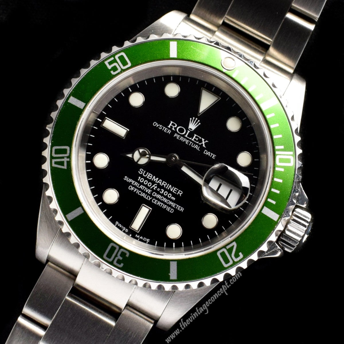 Rolex Submariner 50th Anniversary “Flat 4” 16610LV (Box Set) (SOLD)