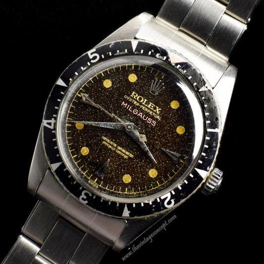 Rolex Milgauss Tropical Honeycomb Dial 6541 (SOLD)