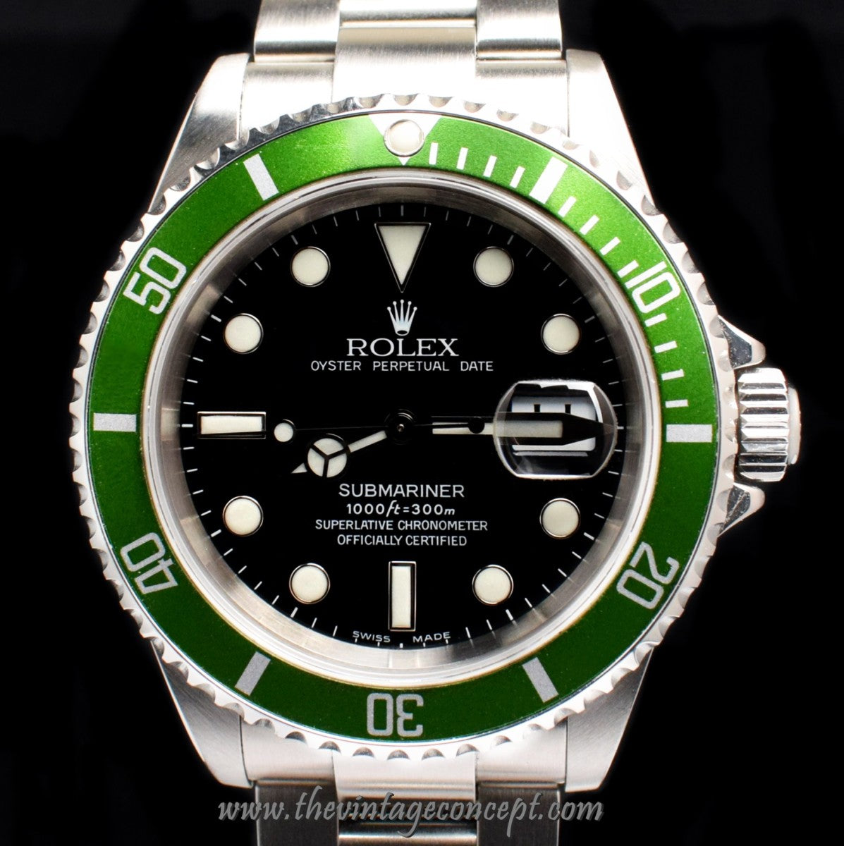 Rolex Submariner 50th Anniversary “Flat 4” 16610LV (Box Set) (SOLD)