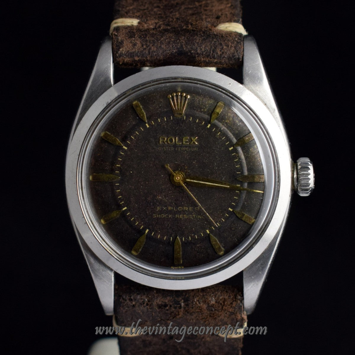 Rolex Big Bubbleback Explorer Tropical Dial 6298 ( SOLD )