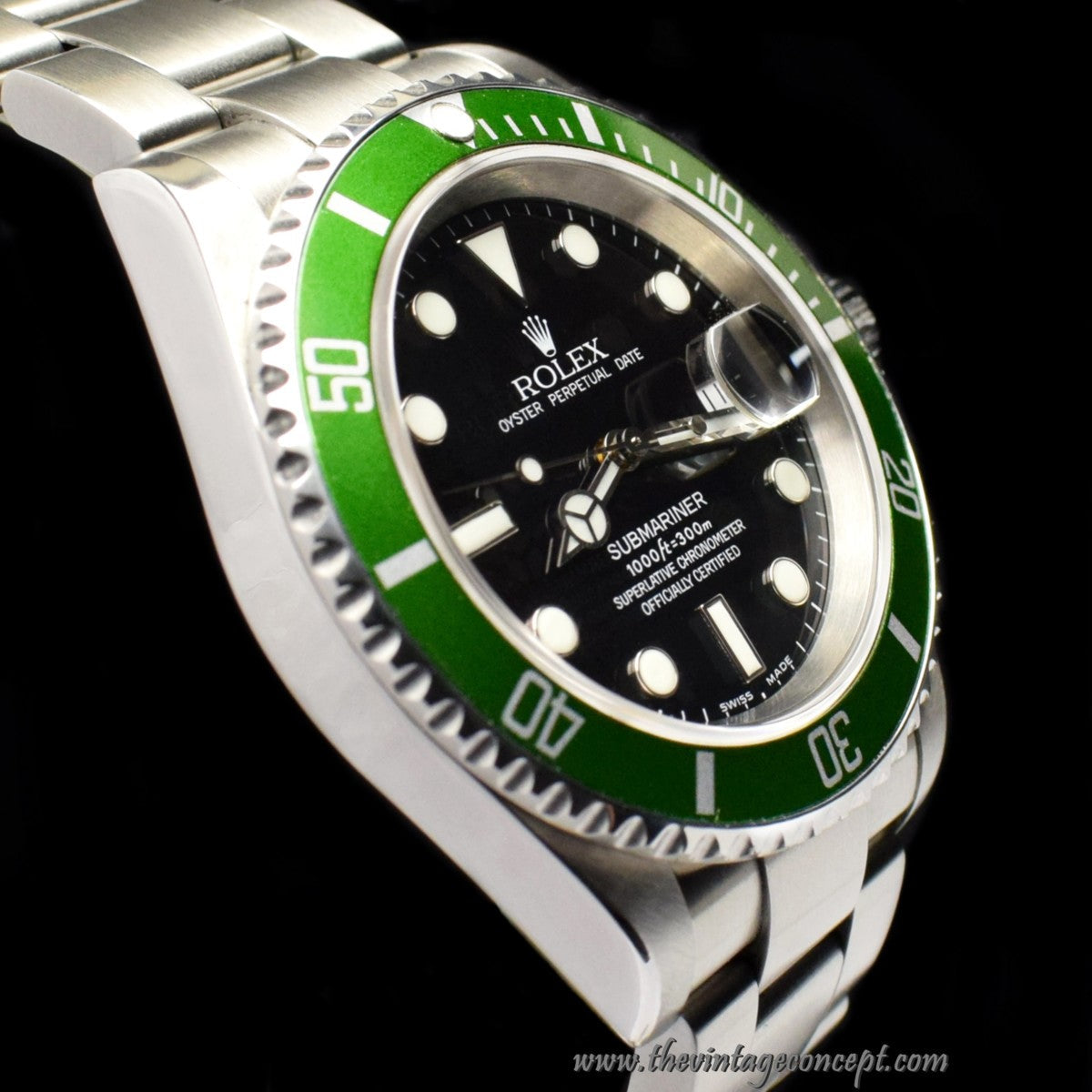 Rolex Submariner 50th Anniversary “Flat 4” 16610LV (Box Set) (SOLD)