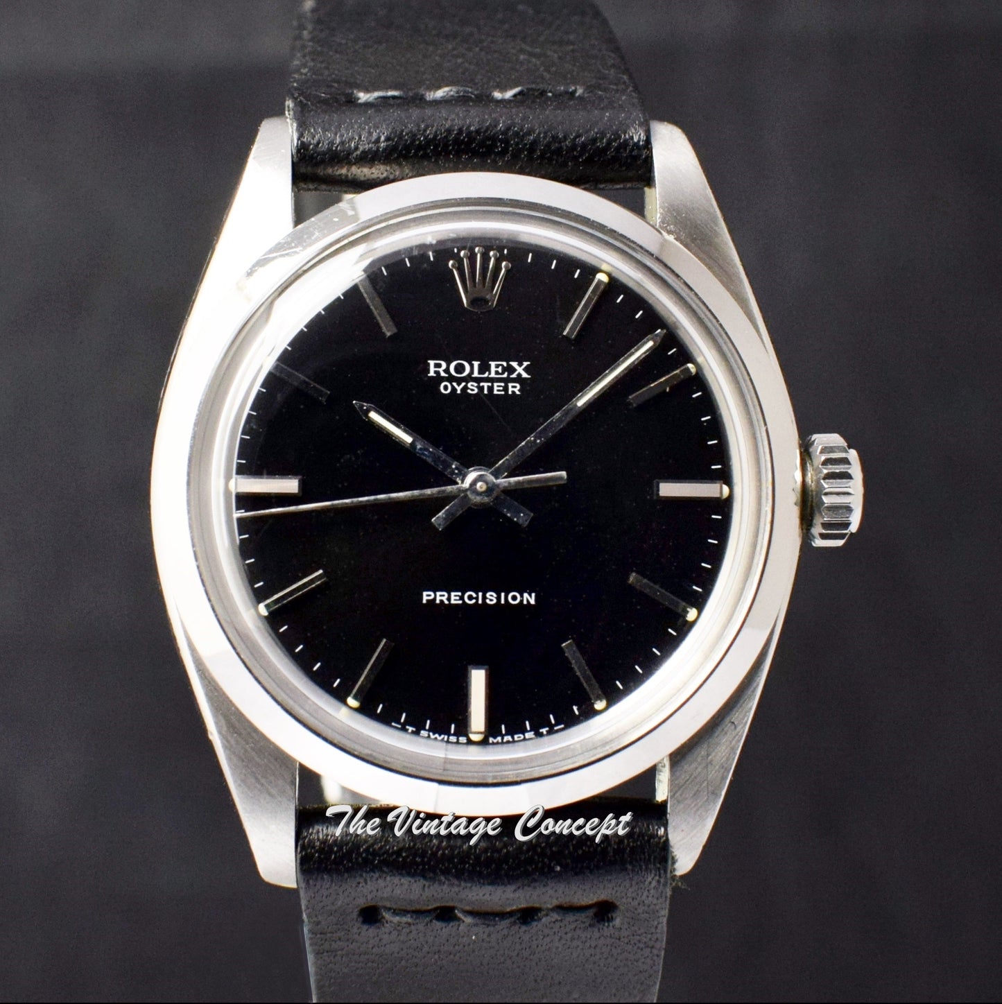 Rolex Oyster Precision Black Dial Manual Wind 6426  (SOLD)