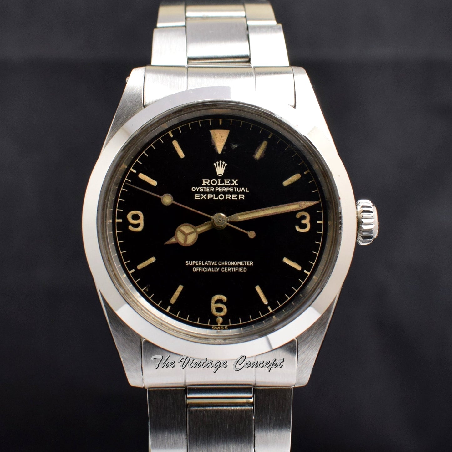 Rolex Explorer Chapter Ring Gilt Dial 1016 (SOLD)