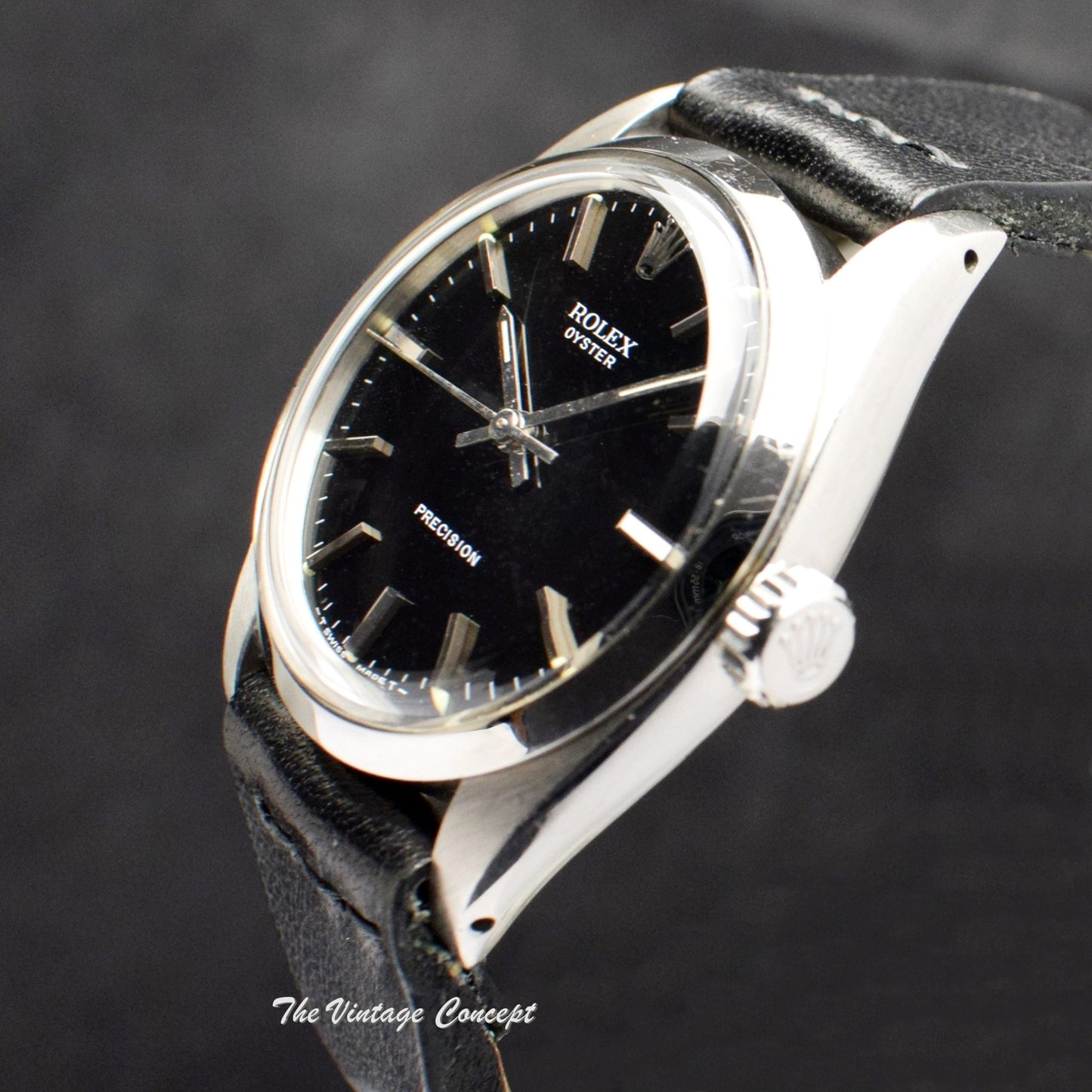 Rolex Oyster Precision Black Dial Manual Wind 6426  (SOLD)