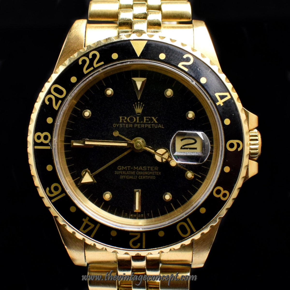 Rolex GMT-Master Black Nipple Dial 16758  (SOLD)