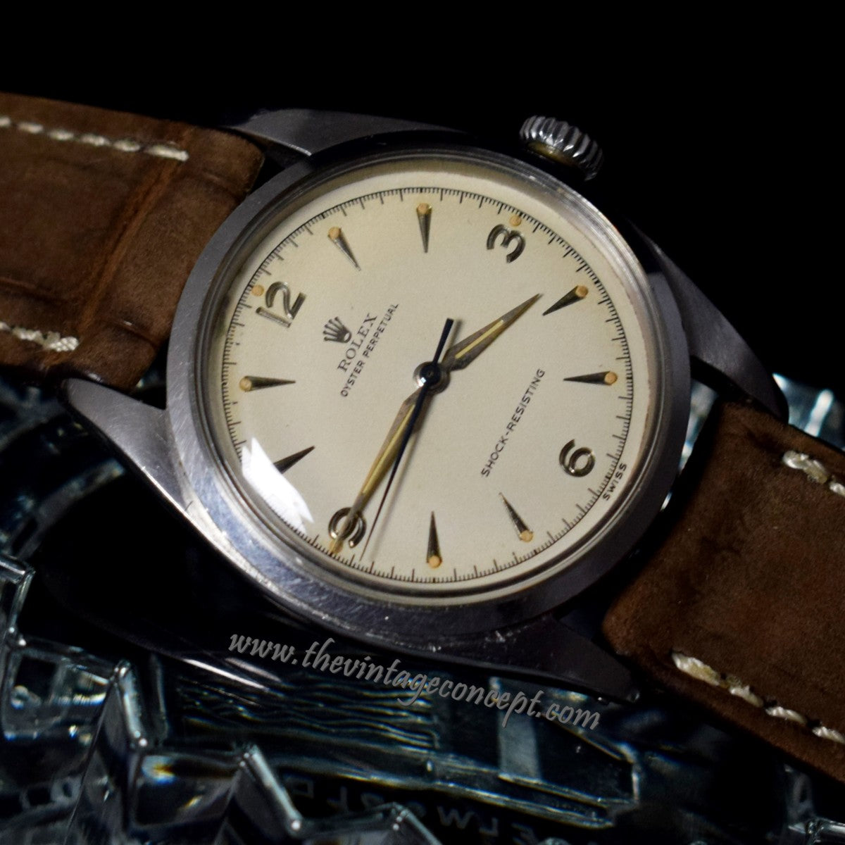 Rolex Big Bubbleback Cream 3,6,9 Dial 6352 (SOLD)