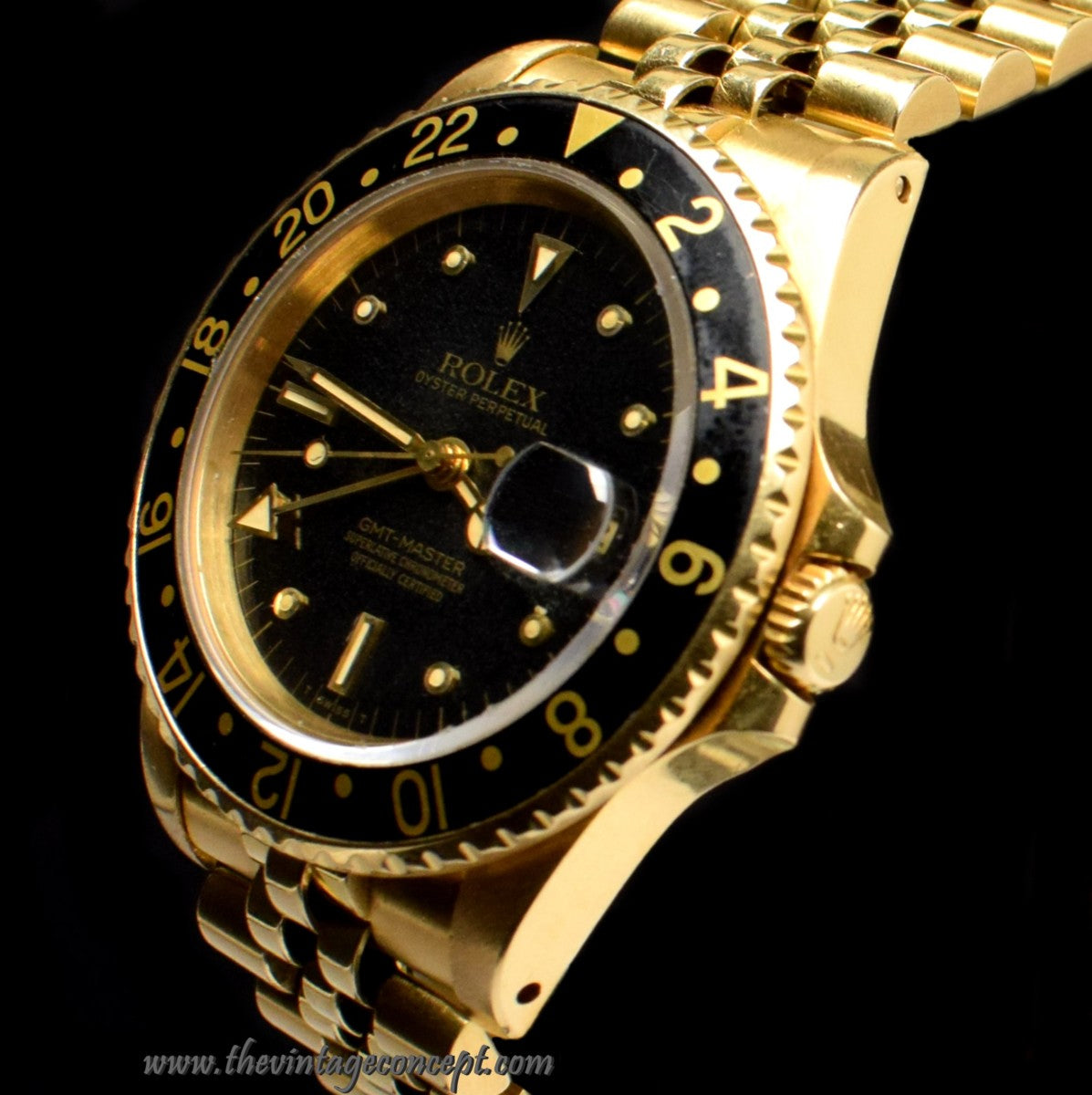 Rolex GMT-Master Black Nipple Dial 16758  (SOLD)