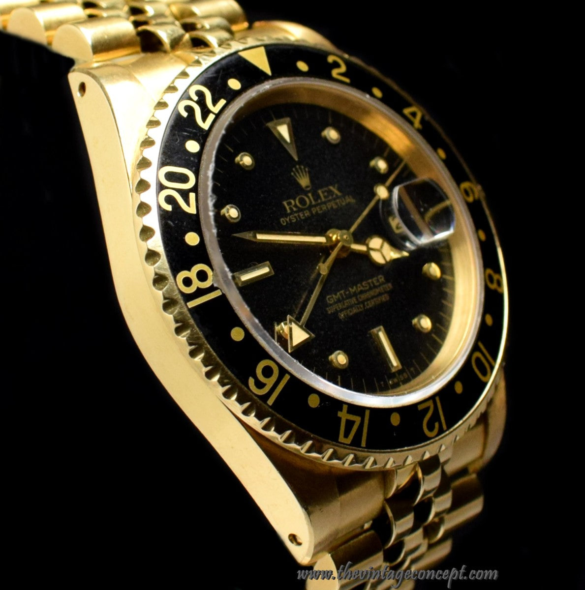 Rolex GMT-Master Black Nipple Dial 16758  (SOLD)