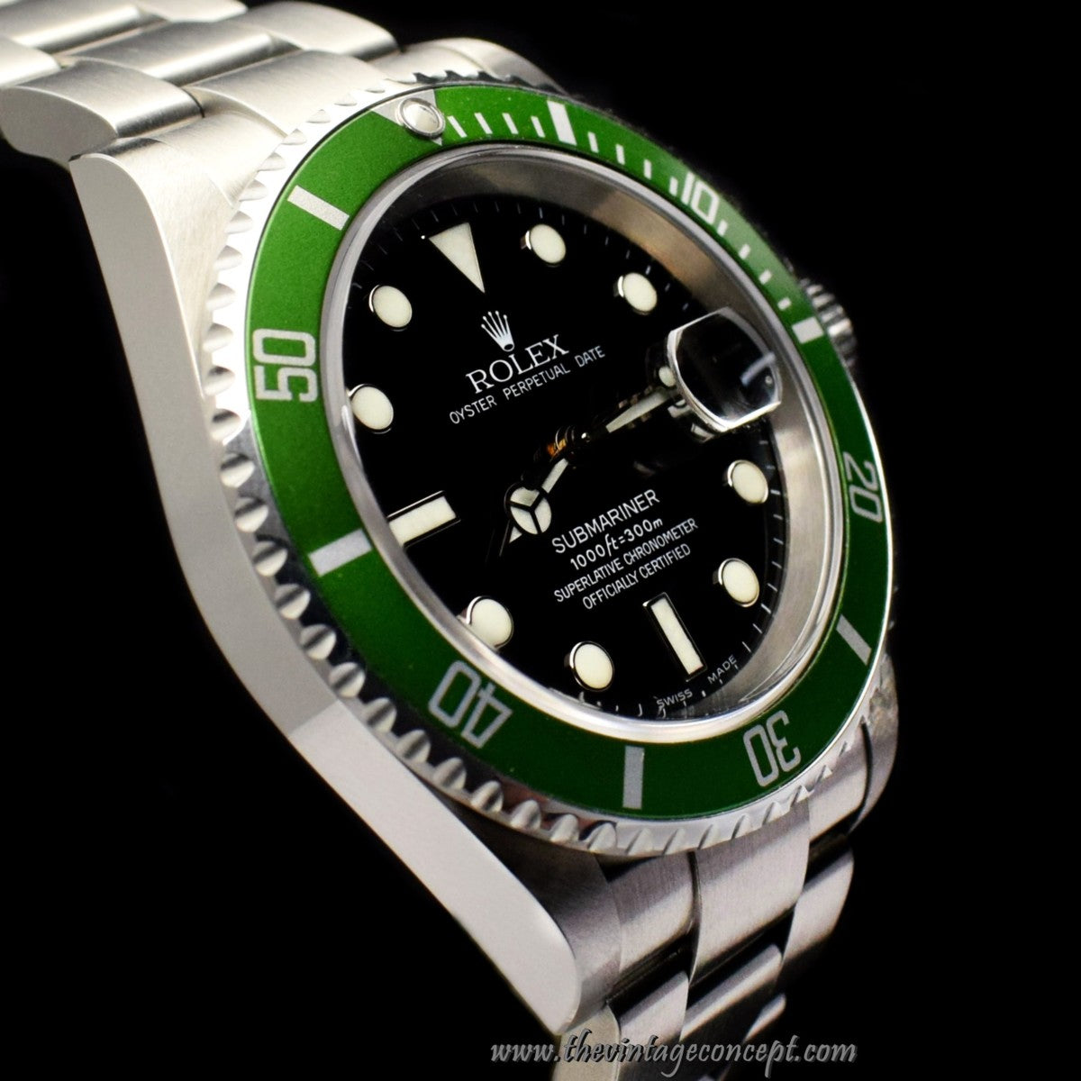 Rolex Submariner 50th Anniversary “Flat 4” 16610LV w/ Original Paper & Box (SOLD)