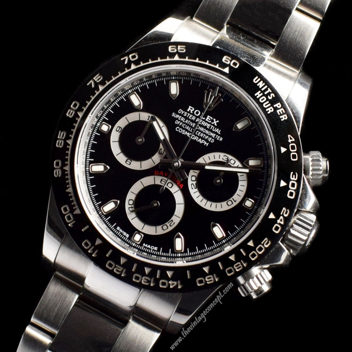 Rolex Daytona Black Dial Ceramic Bezel 116500LN (Full Set) (SOLD)