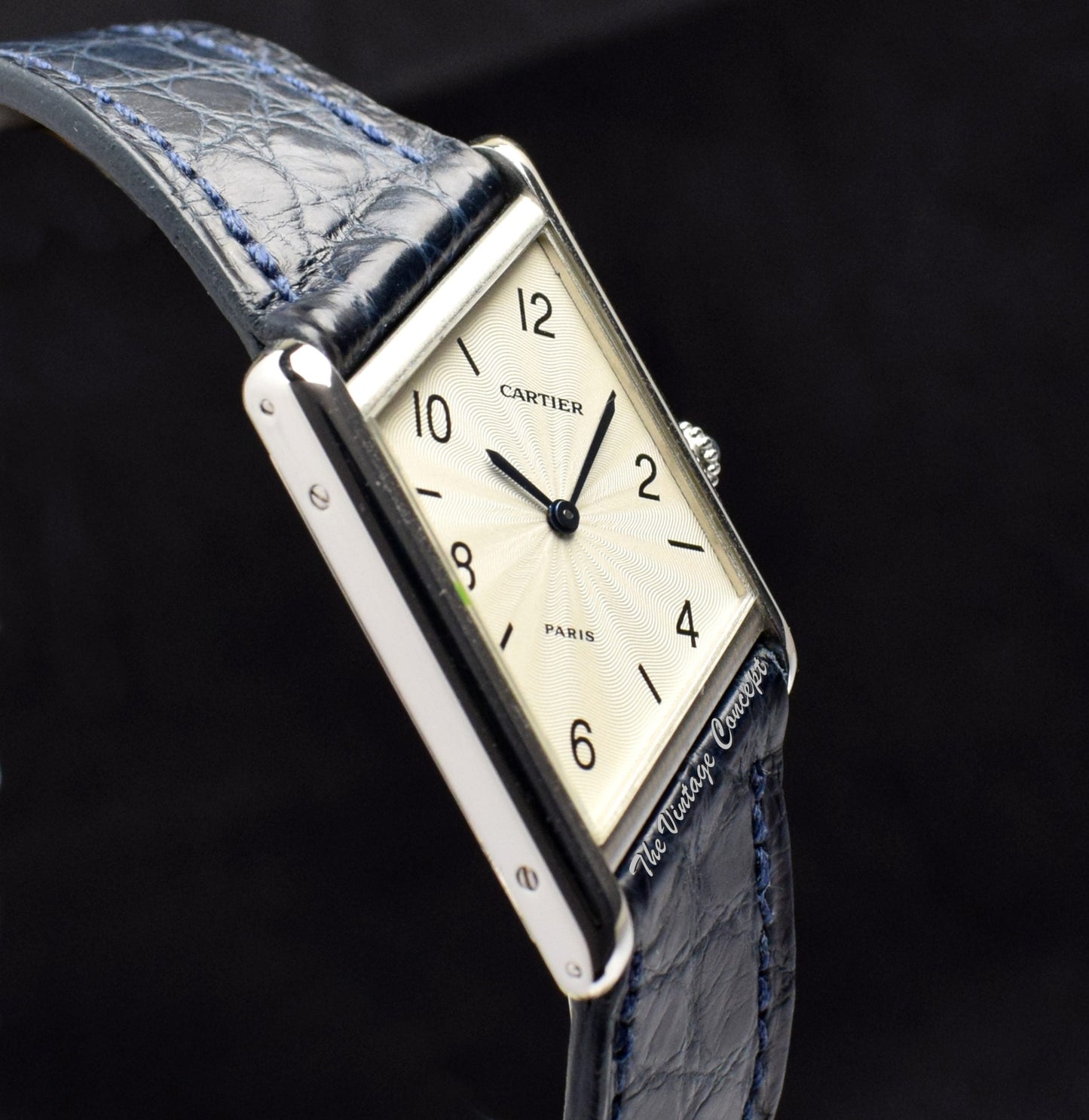 Cartier Tank Asymétrique PT950 Limited Edition w/ Recently Complete Service (SOLD)