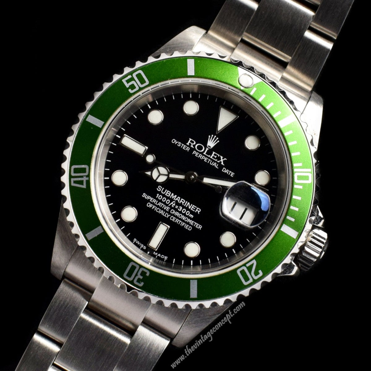 Rolex Submariner 50th Anniversary “Flat 4” 16610LV (Full Set) (SOLD)