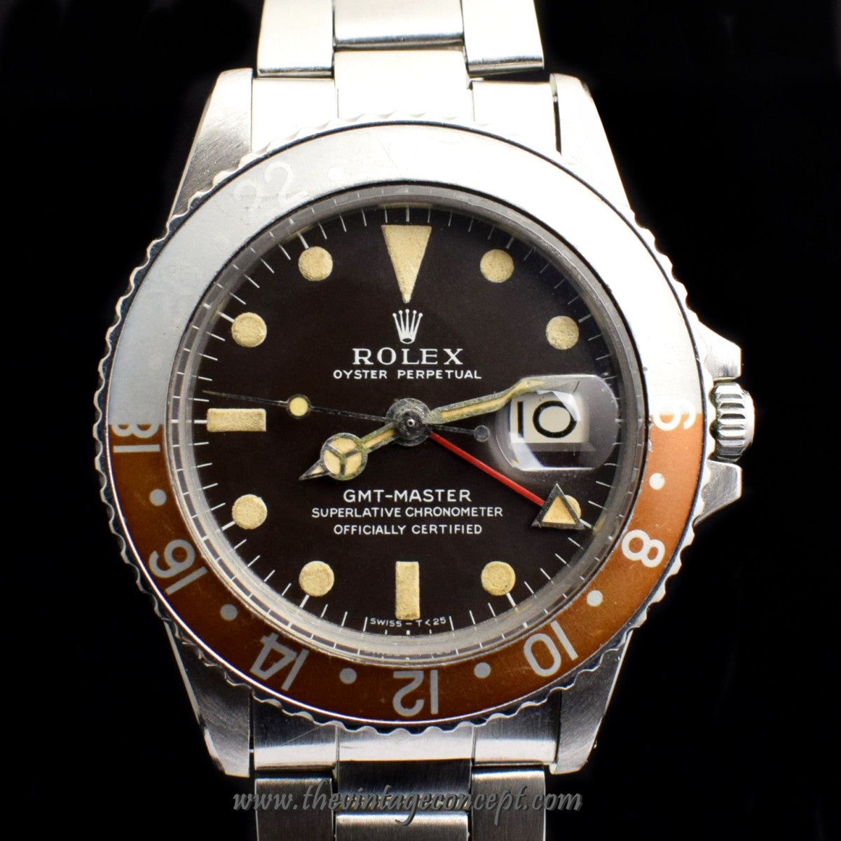 Rolex GMT-Master Tropical Matte Dial 1675 w/ Double Papers (SOLD)