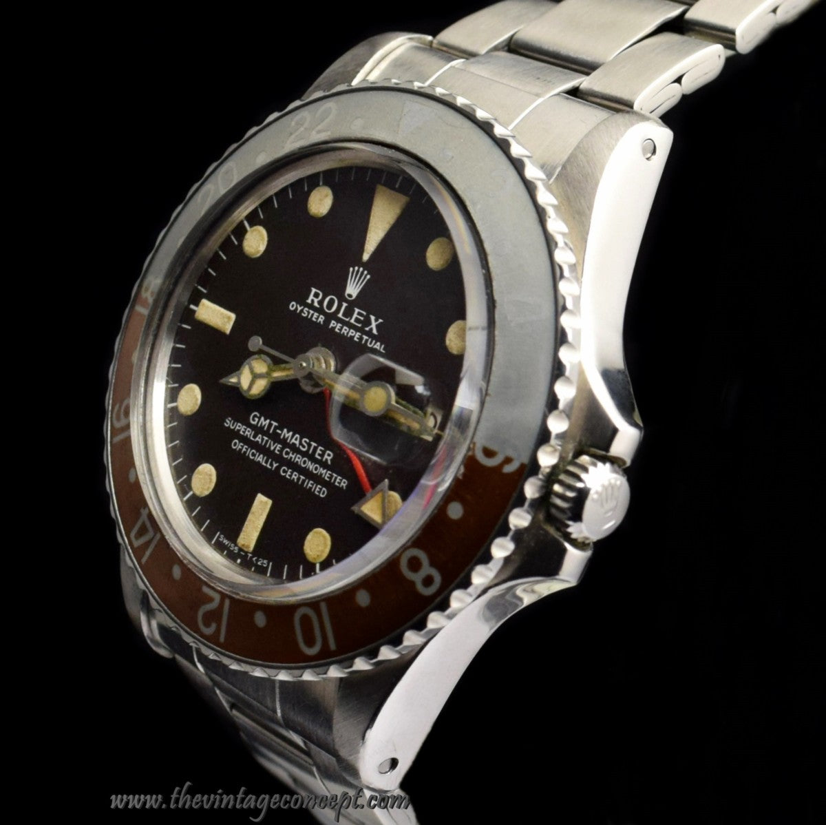 Rolex GMT-Master Tropical Matte Dial 1675 w/ Double Papers (SOLD)