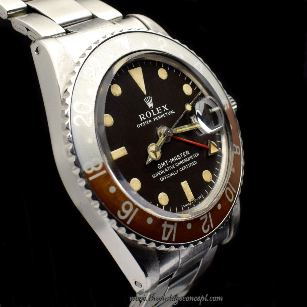 Rolex GMT-Master Tropical Matte Dial 1675 w/ Double Papers (SOLD)