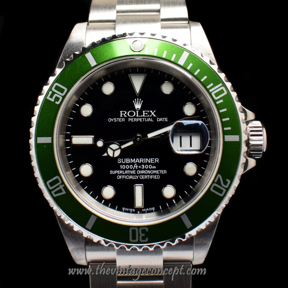 Rolex Submariner 50th Anniversary “Flat 4” 16610LV (Full Set) (SOLD)