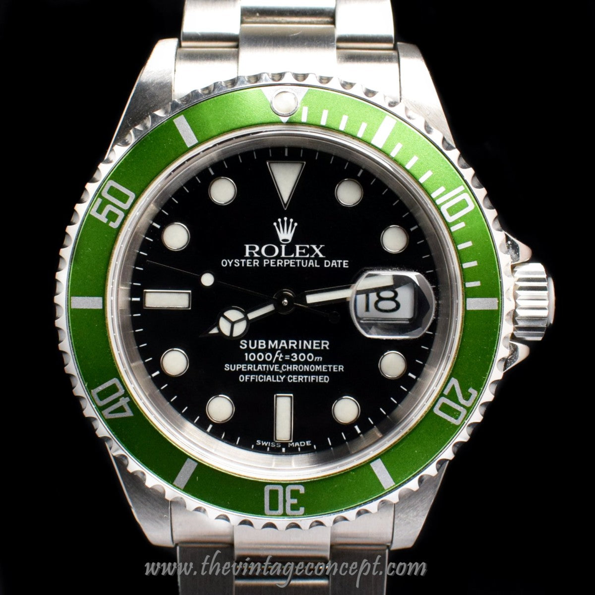 Rolex Submariner 50th Anniversary 16610LV w/ Service Card (SOLD)