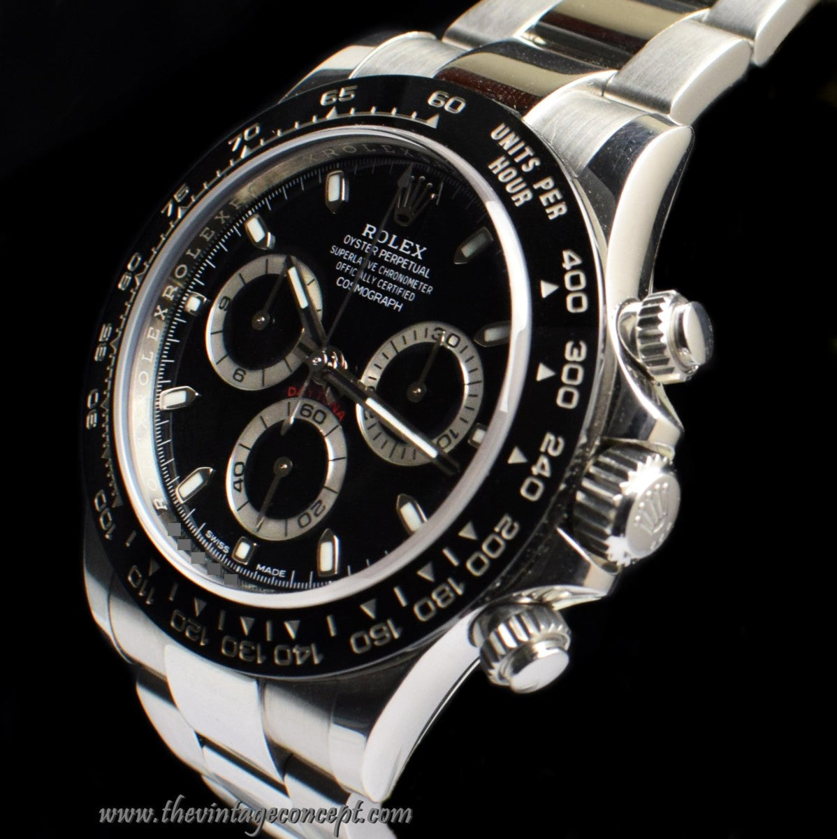 Rolex Daytona Black Dial Ceramic Bezel 116500LN (Full Set) (SOLD)