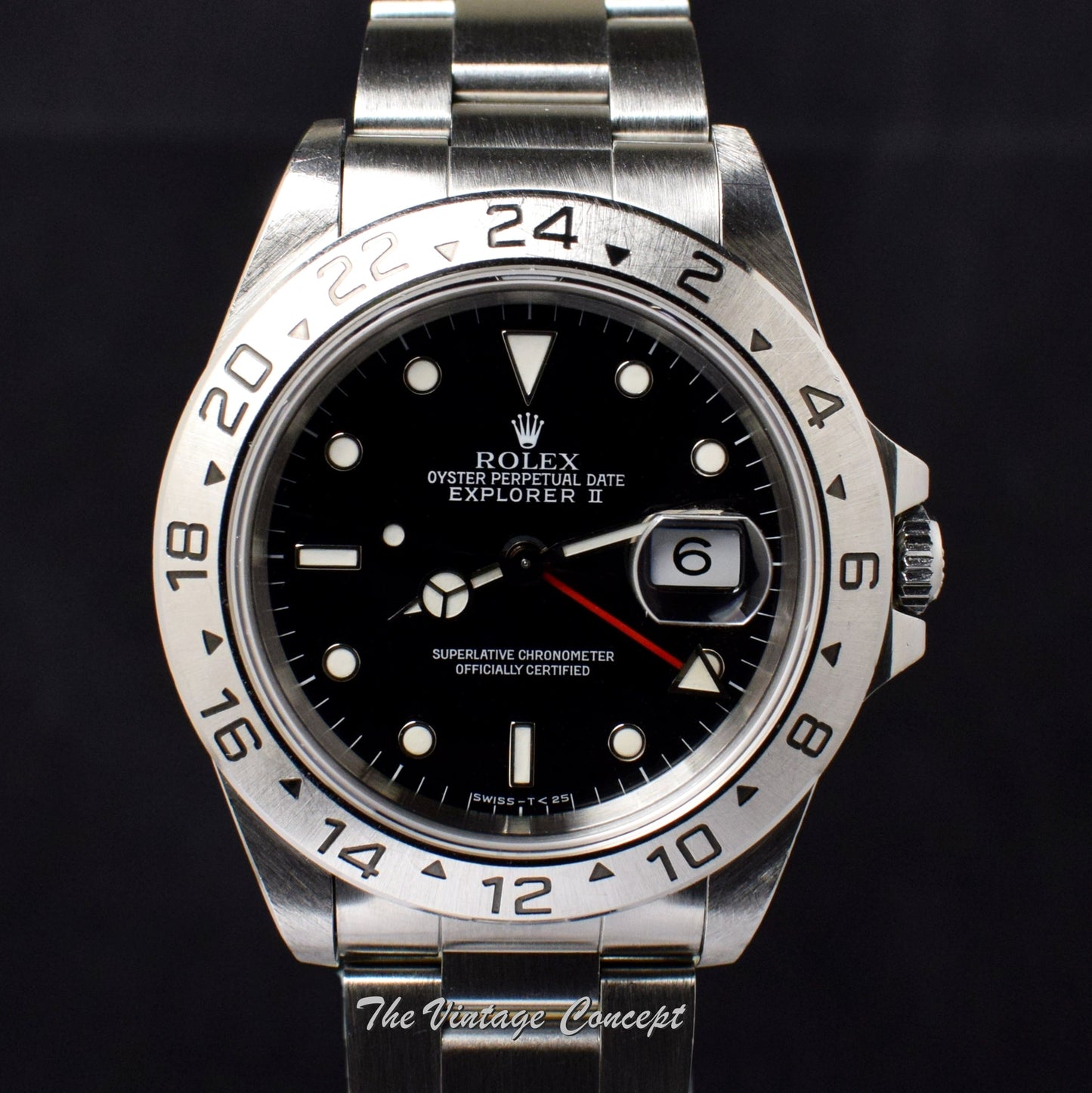 Rolex Explorer II Black Dial 16570 (SOLD)