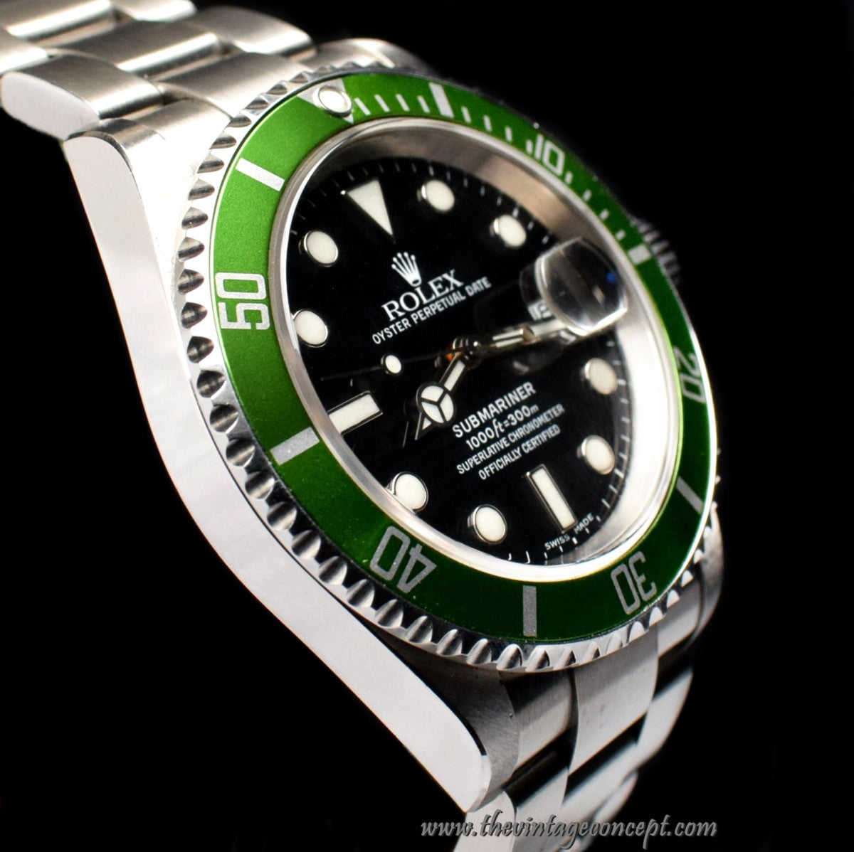 Rolex Submariner 50th Anniversary 16610LV w/ Service Card (SOLD)