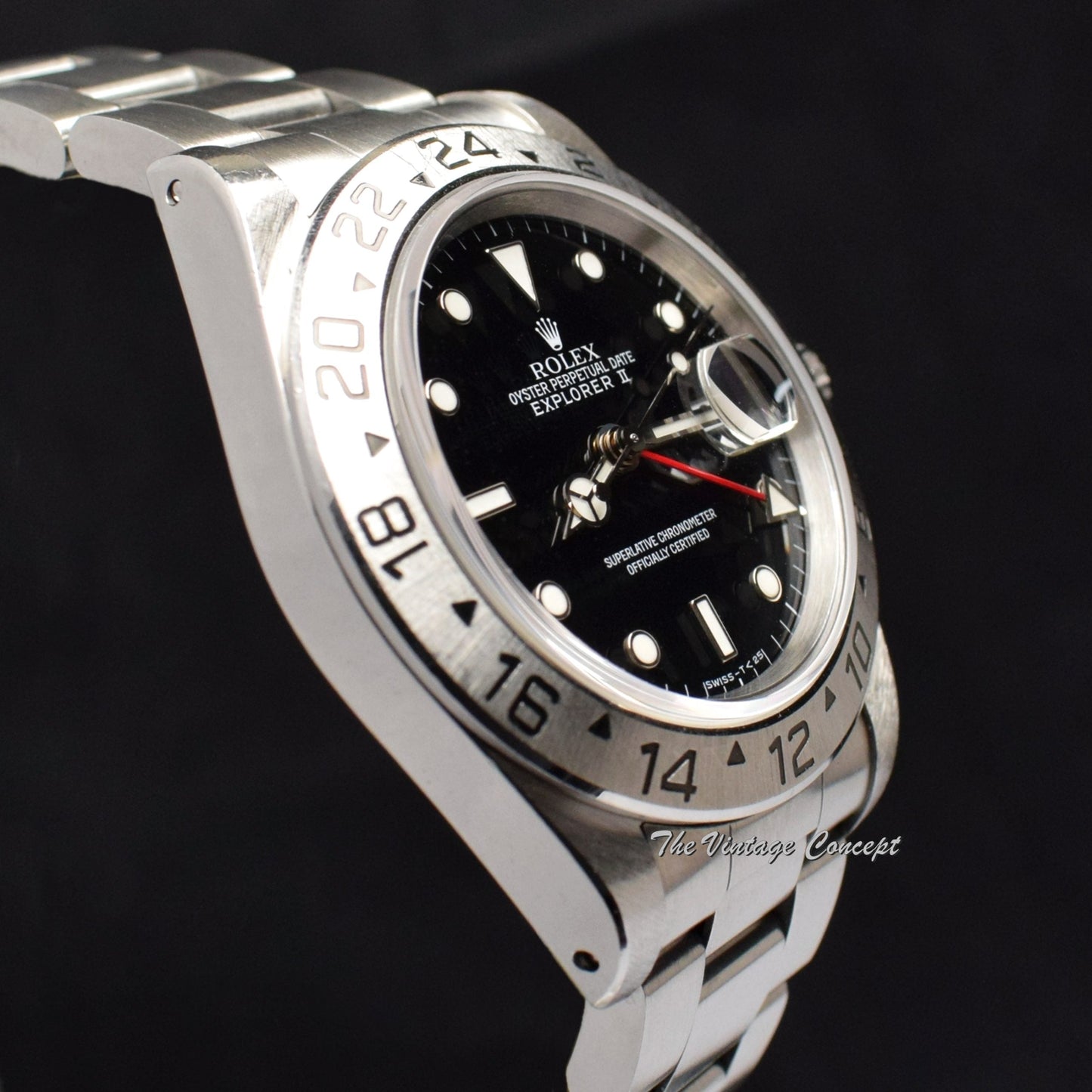 Rolex Explorer II Black Dial 16570 (SOLD)