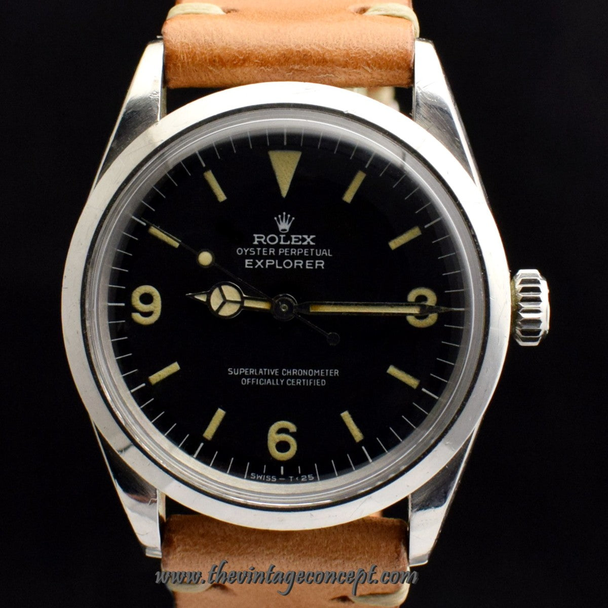 Rolex Explorer Matte Dial 1016 w/ Original Punched Paper & Purchased Invoice (SOLD)