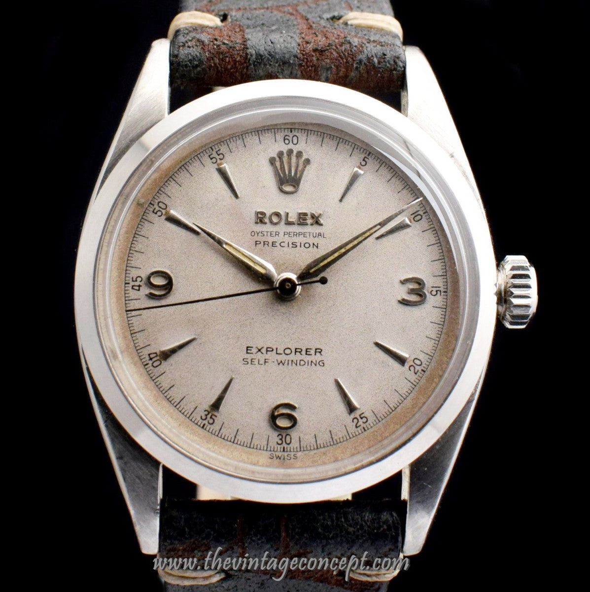 Rolex Explorer Big Bubbleback Greyish Dial 6298 (SOLD)