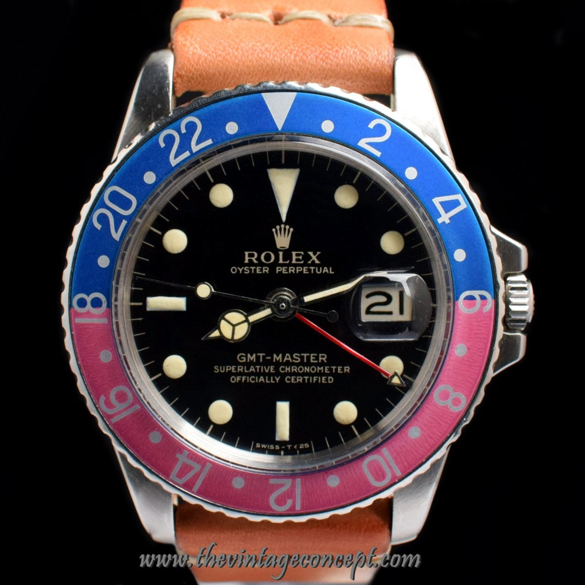 Rolex GMT-Master Gilt Dial 1675 (SOLD)