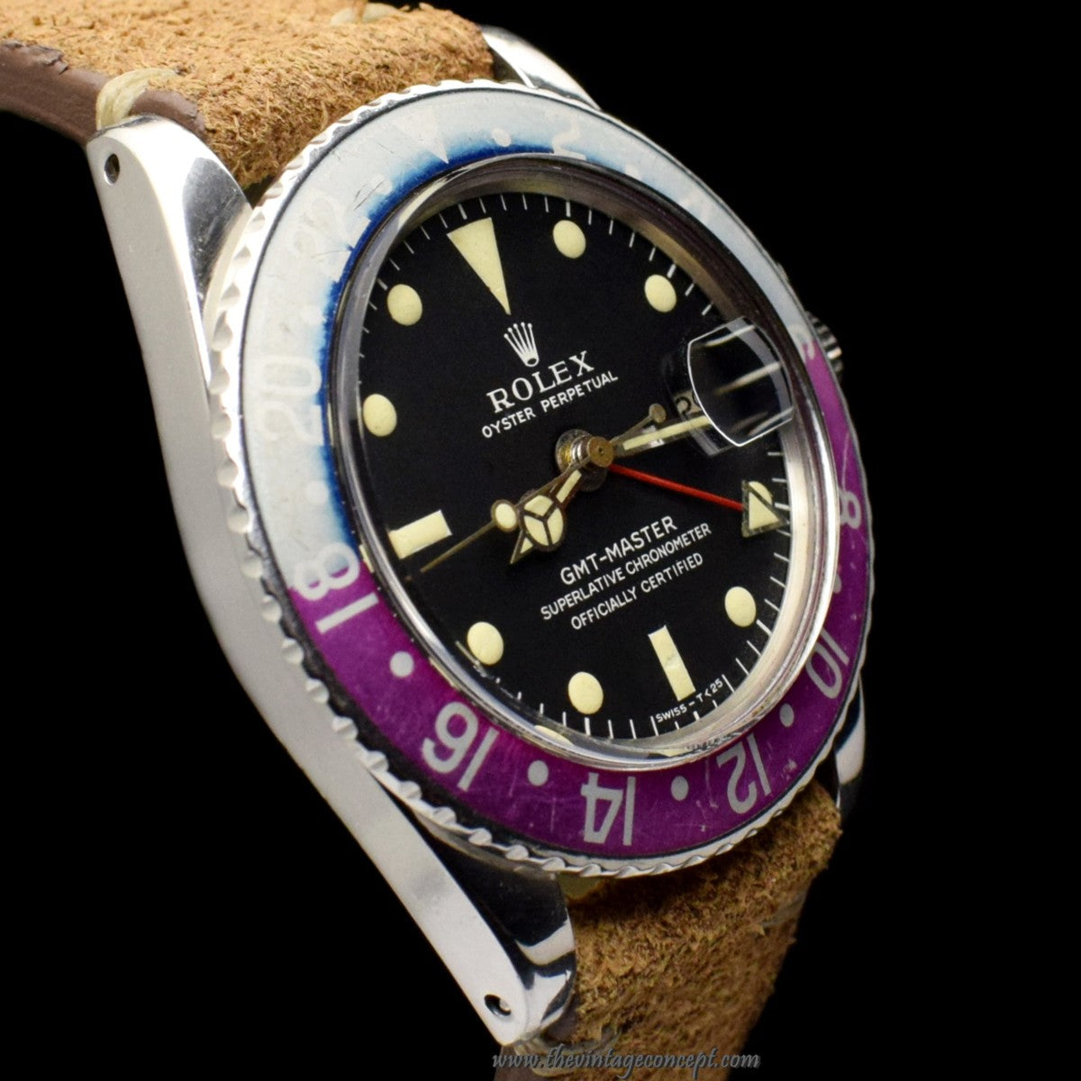 Rolex GMT-Master Matte Dial "Long E" 1675   (SOLD)