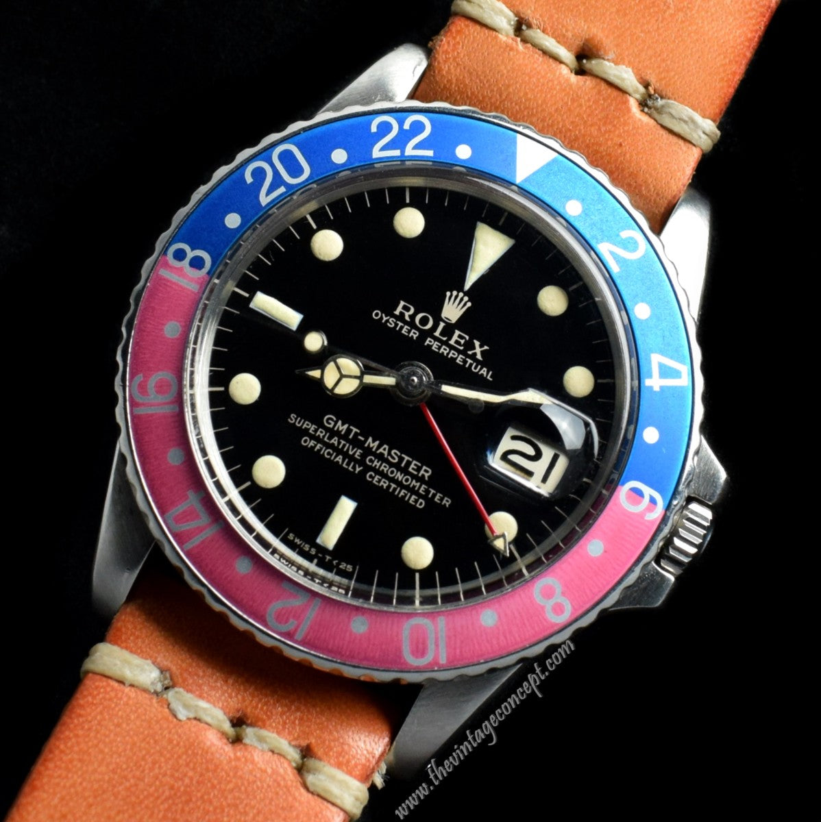 Rolex GMT-Master Gilt Dial 1675 (SOLD)