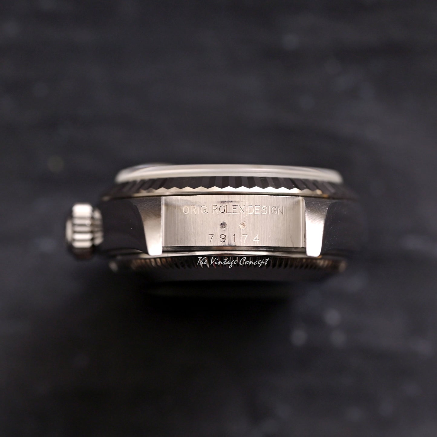 Rolex Steel Lady Datejust MOP Dial with Roman Indexes Ref. 79174