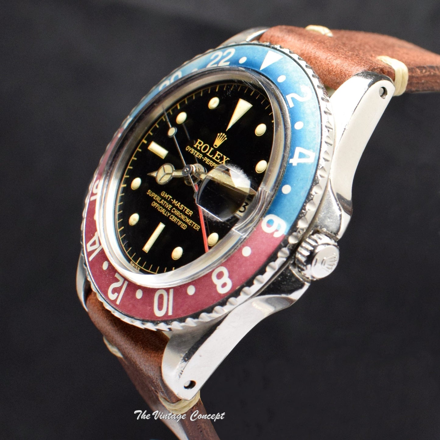 Rolex GMT-Master Gilt Dial Chapter Ring 1675 (SOLD)