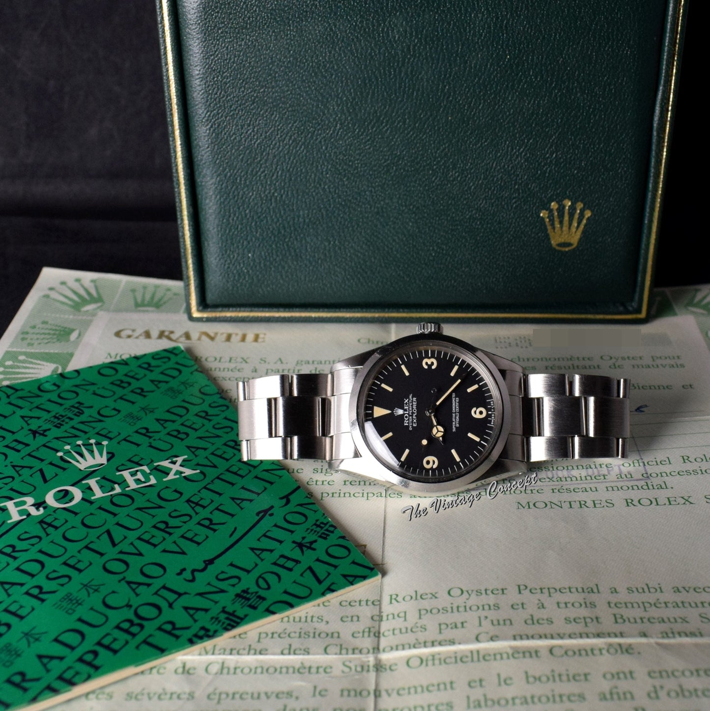 Rolex Explorer Matte Dial 1016 (Box Set)  (SOLD)