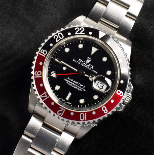 Rolex GMT-Master II Coke Unpolished Case 16710 (SOLD)