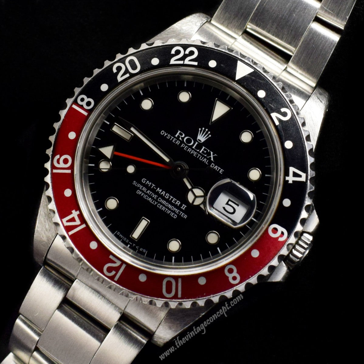 Rolex GMT-Master II Coke Unpolished Case 16710 w/ Original Paper (SOLD)