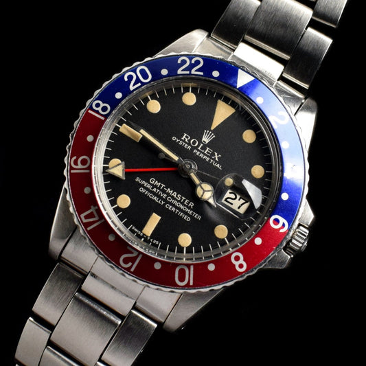 Rolex GMT-Master Matte Dial “Long E” 1675 (SOLD)