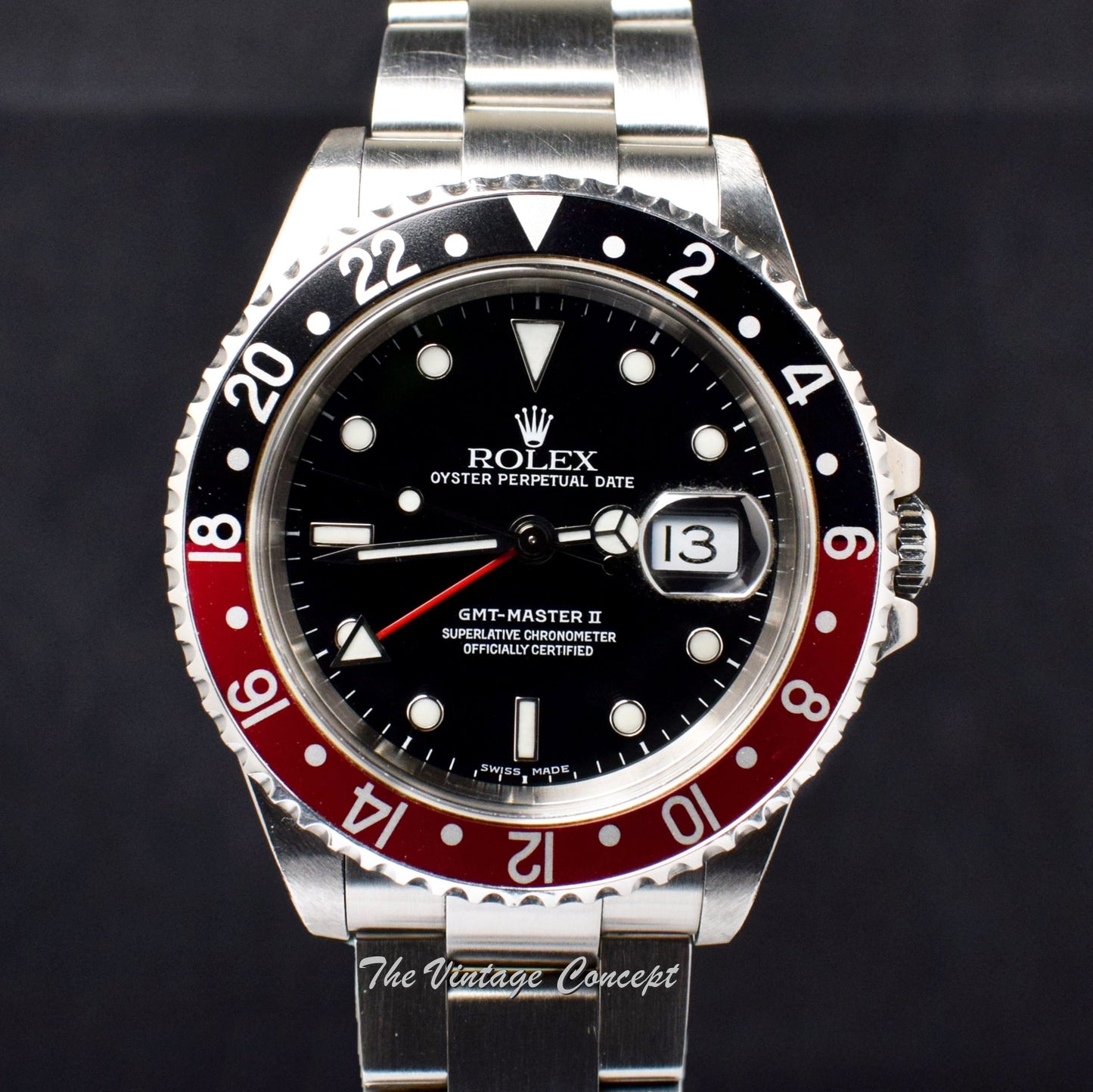 Rolex GMT-Master II Coke Unpolished Case 16710 (SOLD)