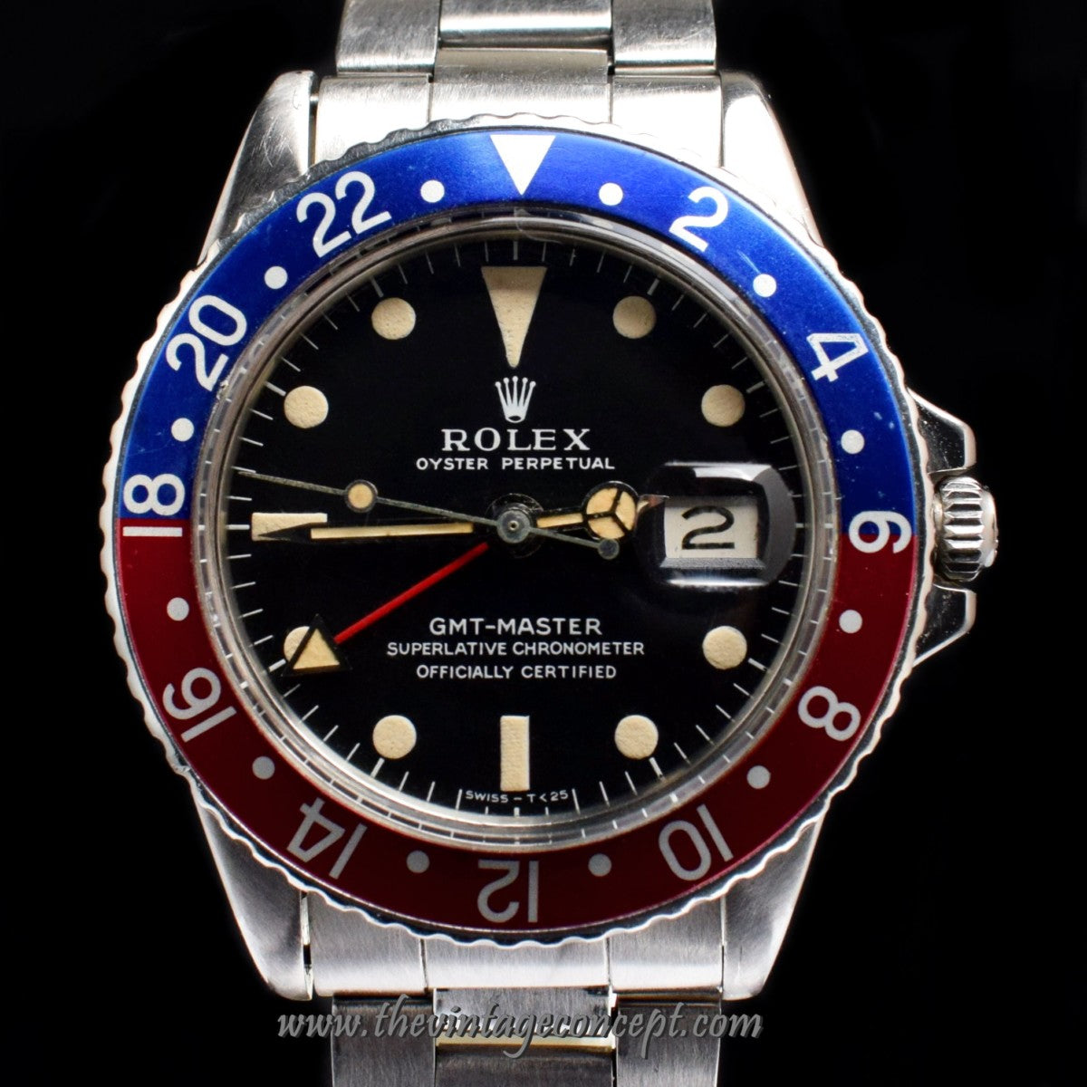 Rolex GMT-Master Matte Dial “Long E” 1675 (SOLD)