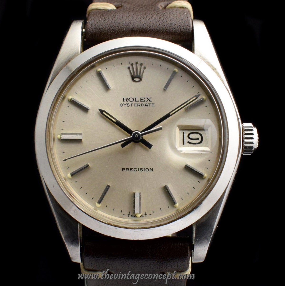 Rolex Oysterdate Silver Dial 6694 (SOLD)