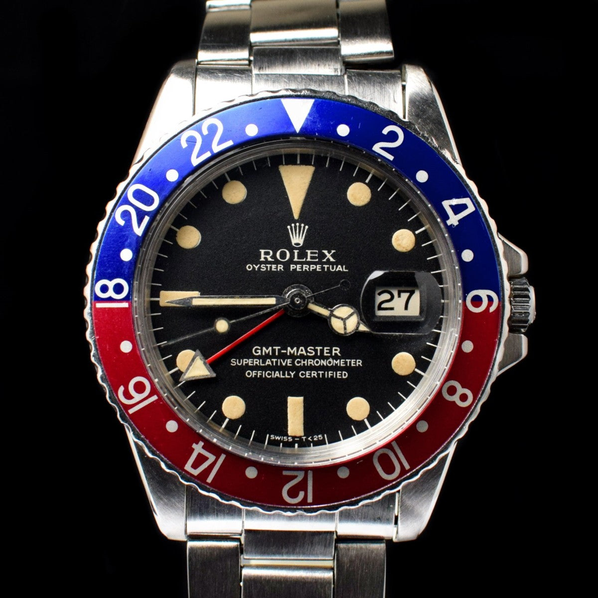 Rolex GMT-Master Matte Dial “Long E” 1675 (SOLD)